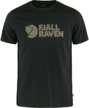 Fjallraven Logo T-Shirt - Men's, Black, Medium, F87310-550-M