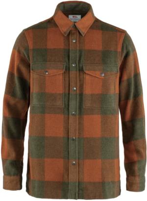 Fjallraven Canada Shirt - Men's, Autumn Leaf/Laurel Green, Medium, F90631-215-625-M