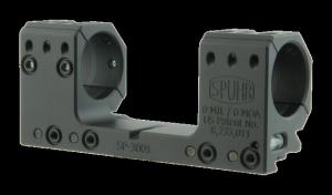 Spuhr 30mm Rifle Scope Mount, Black, Height 30 mm/1.18in, SP-3001