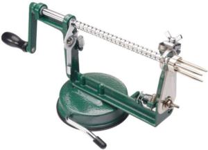 Roots & Harvest Apple/Potato Peeler, Green/Carbon Steel, Small, 662