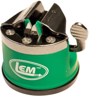 LEM Products Portable Countertop Knife Sharpener, Green, 980