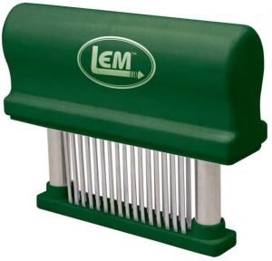 LEM Products Hand Held Tenderizer With 48 Blades, Green/Stainless, 1263