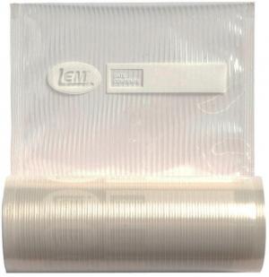 LEM Products MaxVac Vacuum Bag Roll, 14inx20ft, 2 count, Clear, 1391