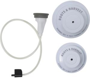 Roots & Harvest Canning Jar Sealer Kit, Stainless Steel, 1608