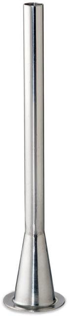 LEM Products Stainless Steel Stuffing Tubes w/ 1 9/16 Base, 1/2in Outside Diameter, Stainless Steel, 606A