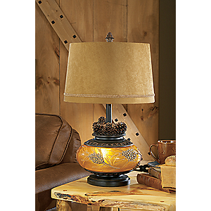 Pacific Coast Lighting Pine Peak Table Lamp