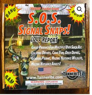 Tannerite SOS Signal Snaps  20 Per Box/24 Boxes Case Total 480