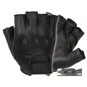Half-Finger Leather Driving Gloves UPC: 736404423205