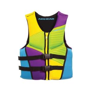 Airhead GNAR Kwik-Dry Neolite Flex Vest, Multi-Color, Small, 10074-08-B