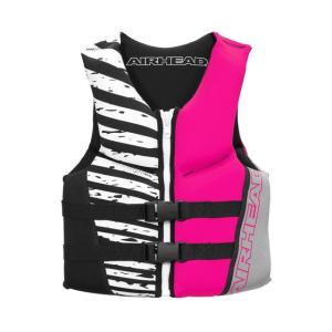 Airhead Youth Wicked Kwik-Dry Neolite Flex Vest, Hot Pink, 10077-03-B-HP