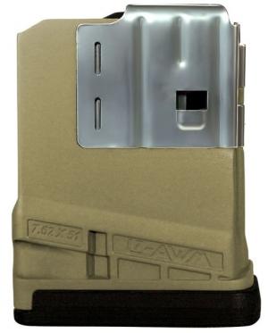 Lancer L7AWM 10 Round Magazine Opaque Dark Earth L7-10-FDE-10RD