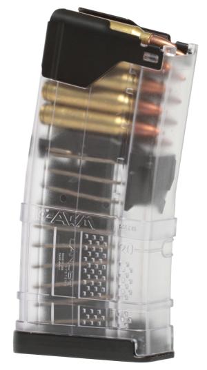 Lancer Systems L5 AWM 10/20 Advanced Warfighter Magazine AR-15 223 Remington, 5.56x45mm, 300 AAC Blackout 10-Round Polymer SKU - 524503