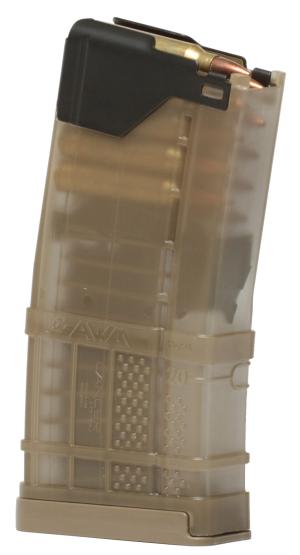 Lancer Systems L5 AWM 10/20 Advanced Warfighter Magazine AR-15 223 Remington, 5.56x45mm, 300 AAC Blackout 10-Round Polymer SKU - 589057