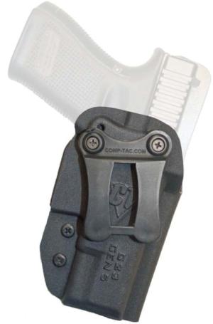 Comp-Tac Infidel Max IWB Holster All Kydex, 1911 - 4.25in, Right Hand 1.50in Infidel Belt Clip, Black, C52019005R50N