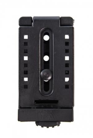 Comp-Tac Push Button Locking Mount V3 Hinged, 3 screws, 3 nuts, Black, 739189135396