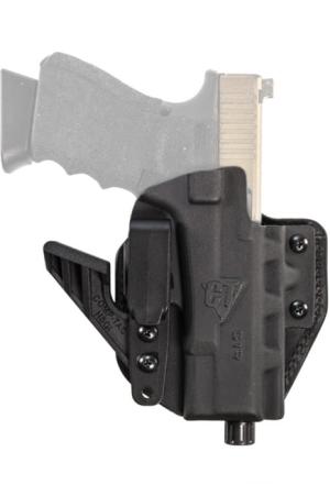 Comp-Tac eV2 Max Hybrid Appendix IWB Holster, Glock - 19/23/32 Gen1,2,3,4, Right Hand, Black, C852GL051RBKN