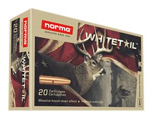 Norma Whitetail Brass .243 Win 100-Grain 20-Rounds PSP