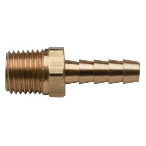 Sierra International Hose Barb Brass 1/4in Npt 1/4in., 033401-10