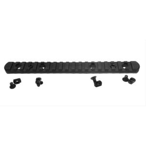 Precision Reflex Aluminum Forearm Tactical Rail, 8.25 inch, Round Edges w/ Lugs Finish, Black, 05-080-03