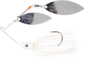 Nichols Lures Pulsator Metal Flake Spinnerbait, Blue Shad Nickel Blue, 3/8oz, 47-38
