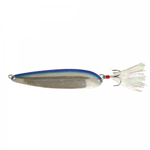 Nichols Lures Lake Fork Flutter Spoon - 4'' - Blue Shad