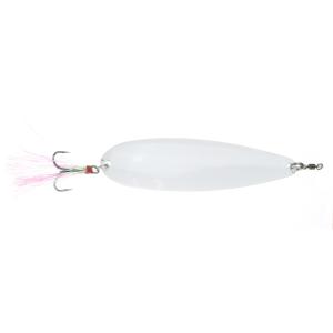 Nichols Lures Lake Fork Flutter Spoon - 4'' - 3/4 oz. - Snow White