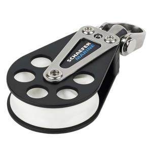 Schaefer Marine Single Aluminum Block - 51mm Sheave, 504-05