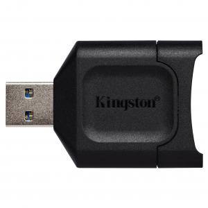 Kingston 32GB SDHC Canvas Select Plus 100MB/s Read Memory Card (SDS2/128GB) with Card Reader in Black