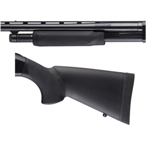 Hogue 05032 Mossberg 500 Overmolded Stock Kit 12" Length of Pull, Black