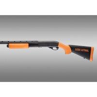 Hogue Remington 870 12 Ga Less Lethal Orange Stock W Forend