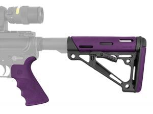 Hogue 15655 AR-15 Rifle Polymer Purple Stk/Grip