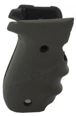 Hogue Sig P226 Grips, Rubber w/Finger Grooves, Olive Drab Green 81915