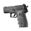 HOGUE RUBBER GRIP W/Finger Grooves SIG 228 & 229 Slate Grey
