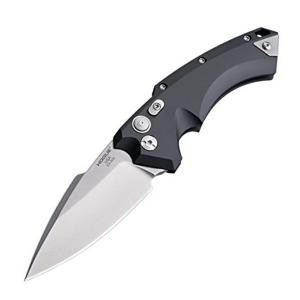 Hogue EX-A05 Spear Point Automatic Knife Black Aluminum Handle 154CM Steel Blade