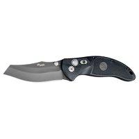 Hogue 3.5in Sig Tact Fold Wharncliffe Grey Cerakote G10 Blk