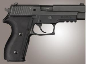 Hogue SIG Sauer P227 DA/SA G10, Solid Black, Screws And Bushings Included, Black 47169