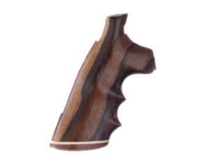 Hogue Fancy Hardwood Grips with Accent Stripe, Finger Grooves and Contrasting Butt Cap Colt Anaconda, King Cobra - 693864