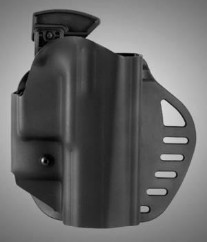 Hogue ARS Stage 1, Carry CZ P-07 Right Hand Holster Black, Black 52077