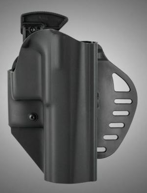 Hogue ARS Stage 1, Carry CZ P-09 Right Hand Holster Black, Black 52079