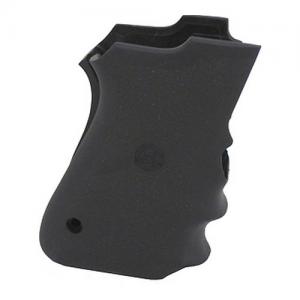 Hogue S&amp;W 6906, Shorty 40, Rubber Grip with Finger Grooves Black