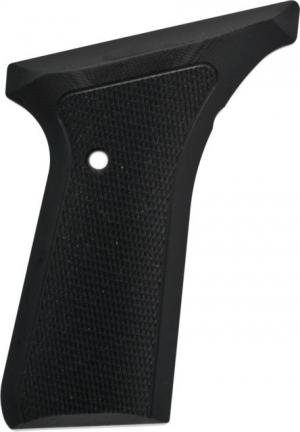 Hogue Checkered G-10 Grip, Black - Browning Buckmark - 72179