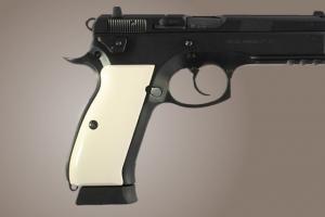 Hogue CZ 75 Smooth Ivory Polymer 75020