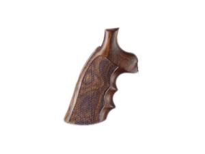 Hogue Fancy Hardwood Grips with Finger Grooves Ruger Security Six Checkered - 849847