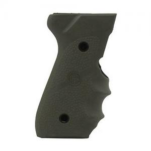 Hogue Beretta 92/96 Series Rubber Grip with Finger Grooves OD Green