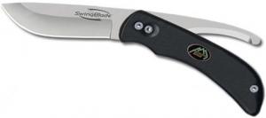 Outdoor Edge Cutlery Swingblade AUS-8 Drop Point Skinner/Gut Hook Blade, SB10N