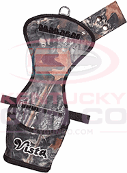 Vista Predator Broadhead Arrow Quiver - 4-arrow