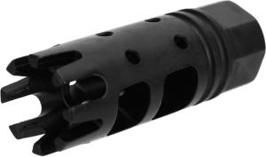 TacFire Crown Muzzle Brake, .308, 5/8x24, Black, Small, MZ1024-3B