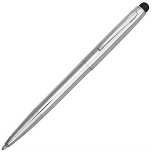 Fisher Space Pens 82035 Silver Medium Point Capacitive Stylus with Push Button Cap
