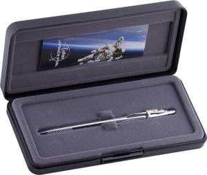 Fisher Space Pen Chrome Plated Shuttle Space Pen with Shuttle Emblem, Chrome, CH4SH
