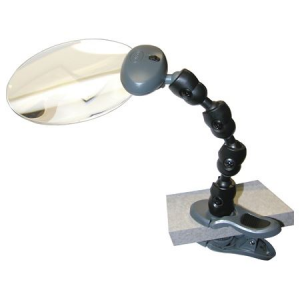 Carson Optics AM20 Lighted Attach-A-Mag Ideal for Hobbies, Model Building and Small Electronics